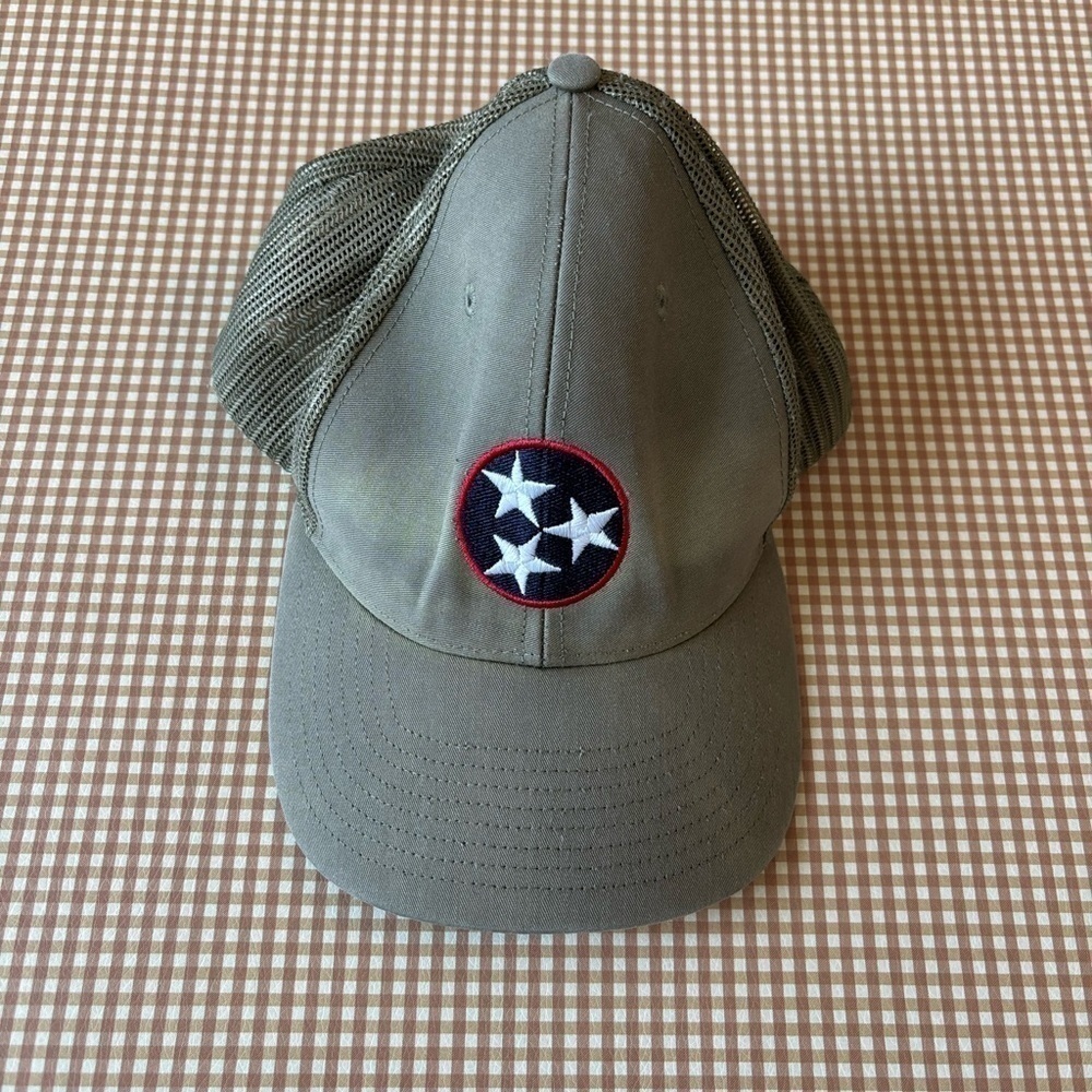 Tennessee flag adjustable cap hat back mesh. One size - Picture 2 of 9